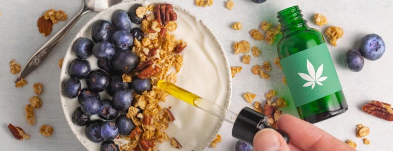 Olejek CBD przed czy po jedzeniu
