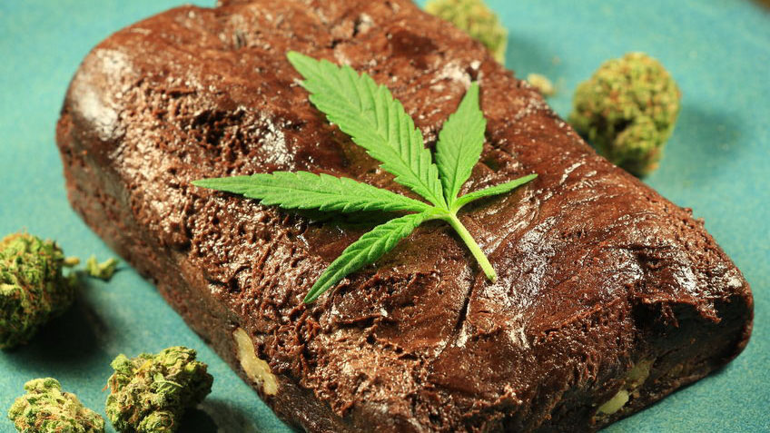 brownie z marihuaną