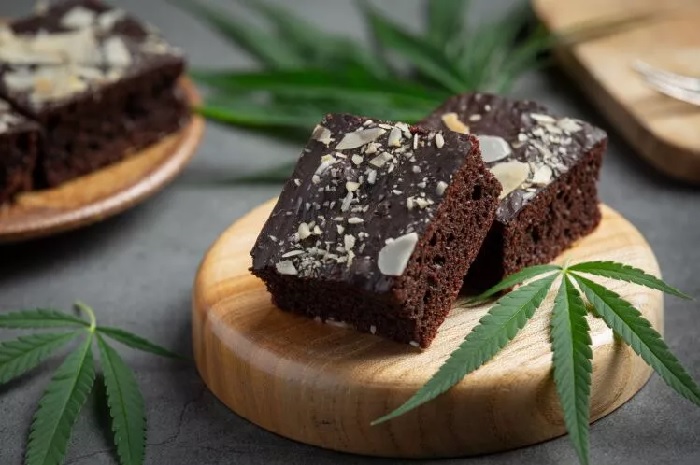 brownie z marihuaną