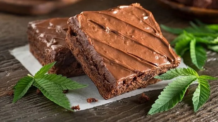 brownie z marihuaną