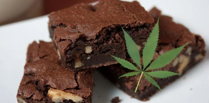 brownie z marihuaną