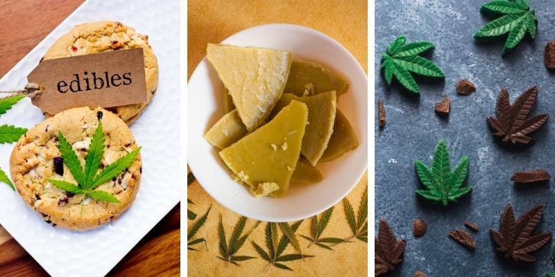 Jedzenie marihuany na surowo