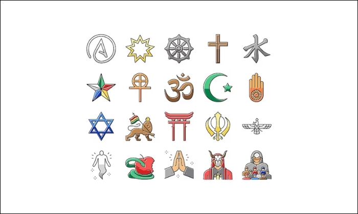 znaki religijne