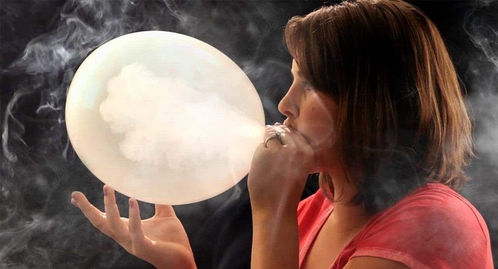 palenie marihuany balonem