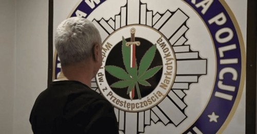 Logo wrocławskiego Wydziału Policji do Walki z Przestępczością Narkotykową